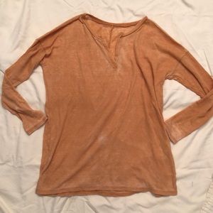 American Eagle Thin Orange long sleeve